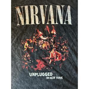 Nirvana Unplugged in New York T-Shirt Men’s Medium